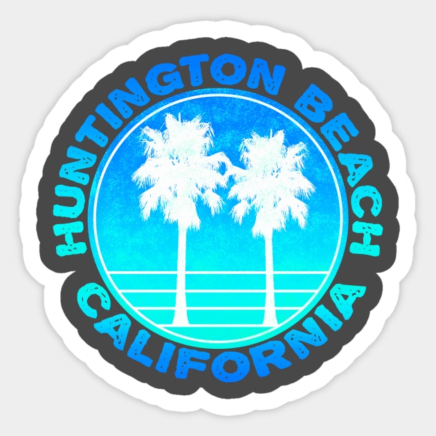 Surf Huntington Beach California Surfing Sticker by heybert00